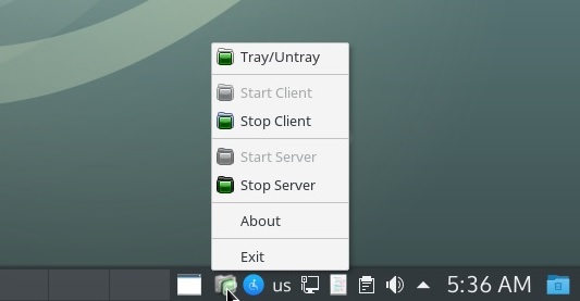 Linux gui application (Qt-based): Screenshot 2